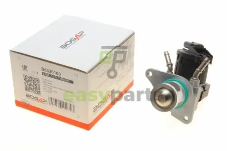 Клапан EGR BMW 1 (E82)/3 (E90)/5 (F10) 1.6/2.0/3.0D 04- BOGAP B6320100