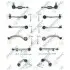 TEKNOROT VW К-т рычагов+тяги стаб.+крепление (прямой рычаг d=16mm) Audi A4 00- A-577T