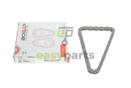Ланцюг насосу масляного BMW 5 (E60/E61)/MB A-class (W169) (z=52) (симплекс)(N43/N46) BOGAP B1413100