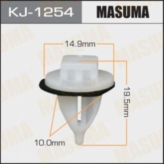 Клипса (кратно 50) MASUMA KJ1254 (фото 1)