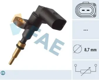 [Заміна на 04L919501] Датчик температури VAG 04E919501B