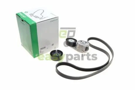 Комплект ременя генератора Fiat Panda/Punto 0.9 12- (5PK1166) INA 529 0536 10