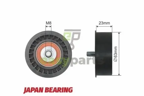 РОЛИК РУЧЕЙКОВОГО РЕМНЯ NTY RNK-PL-019
