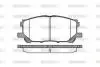 Гальмівні колодки пер. Lexus RX 03-08 (sumitomo) WOKING P11393.00 (фото 1)