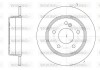 Гальмівний диск зад. MB W202 93-00 (258x9) WOKING D6193.00 (фото 1)
