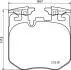 Колодки тормозные, дисковый тормоз HELLA 8DB355039461 (фото 1)