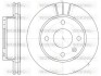 Гальмівний диск перед. Escort/Orion/Sierra (82-00) WOKING D6097.10 (фото 1)