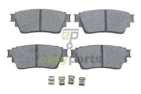 Колодки гальмівні (задні) Mitsubishi Eclipse Cross 17-/Outlander 12- BOSCH 0986460008