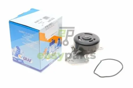 Помпа води Dacia Logan/Sandero/Renault Clio/Twingo 1.0SCe 17-/Nissan Micra 1.0 16- (R/B) (8 лоп) GRAF PA1401