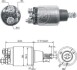 Втягивающее реле стартера ZM ZM735 (фото 1)