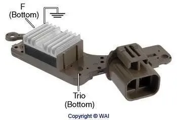 Фото регулятор генератора WAI IM843 Регулятор генератора WAI IM843