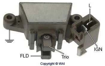 Фото регулятор генератора WAI IY510 Регулятор генератора WAI IY510