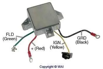 Фото регулятор генератора WAI M5-151 Регулятор генератора WAI M5-151