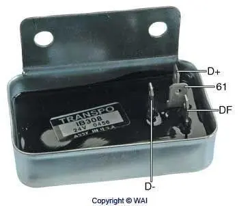 Фото регулятор генератора WAI IB308 Регулятор генератора WAI IB308