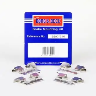 Ремкомплект гальмiвних колодок BORG & BECK BBK1216