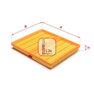 Фильтр воздушный Audi/Skoda/VW A1,A3,Q2,Fabia,Octavia,Karoq "10>> SOFIMA S3A51A