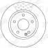 DB Диск тормозной передн.Vaneo 01- Jurid 562249JC (фото 2)