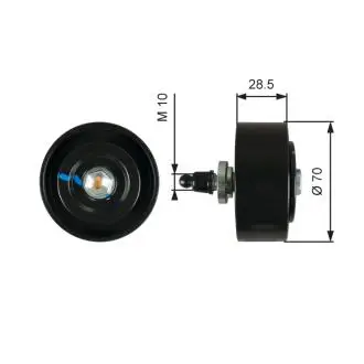 (7803-21435) Обвідний ролик DRIVEALIGN MV IDLER Gates T36335 (фото 1)