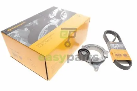 Комплект ременя генератора BMW 5 (G30/F90)/7 (G11/G12) 3.0 d (B57) 15-20 (6PK1153) Contitech 6PK1153K5