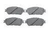 Колодки гальмівні (передні) Toyota Avalon 05-12/Alphard 03-08/Lexus ES 01-06 BOSCH 0986495160 (фото 1)