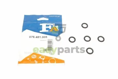 Прокладка радіатора масляного VW Caddy IV 1.0/1. TSI 15- (к-кт 5шт) Fischer Automotive One (FA1) 076.481.005