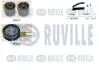RUVILLE К-кт. ГРМ (рем.+2шт.ролика+крепление+крепление)  AUDI 1,9TDI VW 1,9TD/TDI/SDI SEAT 1,9TD/TDI 550234