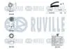 OPEL К-т ГРМ (помпа+ремінь+3 шт. ролики+кріплення) ASTRA F, CORSA B, VECTRA B -02 RUVILLE 5500021 (фото 2)
