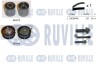 RUVILLE К-т ГРМ (рем.+2шт.ролика+крепление)  AUDI 1,9TDI VW 1,9TD/TDI/SDI SEAT 1,9TD/TDI 550017