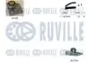 RUVILLE NISSAN К-кт ГРМ (помпа+2 ролика+ремінь) Primera,Laguna II,Scenic 1.9dCi 02- 5501281