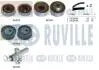RUVILLE MITSUBISHI К-т ремня ГРМ (2 ремня+3 ролика+1 натяжитель) Grandis 2.4 04- 550410
