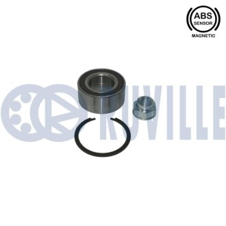 SKF FIAT Подшипник передней ступицы ABS Stilo 01-, Bravo 07-, Doblo 10-. RUVILLE 220952