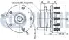 OPEL підшипник передн. маточини з ABS Astra J, Chevrolet Cruze RUVILLE 221597 (фото 2)