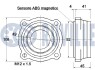 BMW підшипник маточини з датчиком ABS X3/F25, X4/F26 RUVILLE 221732 (фото 2)