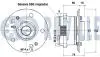 DB Подшипник пер. ступицы с ABS X166, W166, C292 RUVILLE 221704 (фото 2)