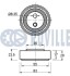 VW ролик натяж.гладкий AUDI A4/A6 2,5TDI 97- RUVILLE 540754 (фото 2)