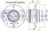 CITROEN Подшипник колеса задний C2,C3 RUVILLE 221006 (фото 2)