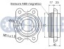 AUDI підшипник маточини (к-кт) А6 04- RUVILLE 221197 (фото 2)