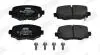 FIAT гальм. колодки задн. 500X 2.0 D Multijet 14-18, JEEP RENEGADE SUV 2.0 CRD 14- Jurid 573693J (фото 2)