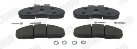 Гальмівні колодки передн. NISSAN Atleon 00- Jurid 571368J