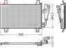 Радіатор кондиціонера DENSO DCN44017 (фото 1)