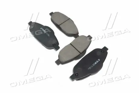 Колодки гальм CTR GK0908