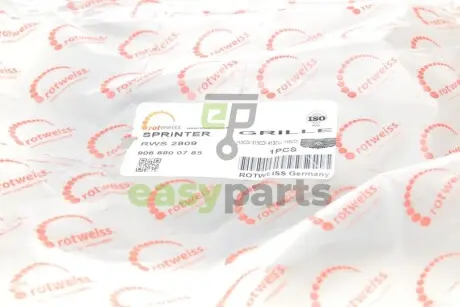 Решітка радіатора MB Sprinter 06- ROTWEISS RWS2809