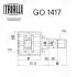 ШРУС Nissan X-Trail T31 (07-)MT (н29/вн33)(внутр. лев.) (GO 1417) Trialli GO1417 (фото 3)
