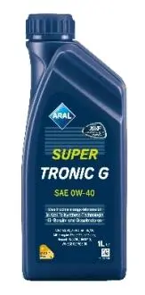 Олива двигуна 1L SuperTronic G SAE 0W40 ARAL 15A8AE (фото 1)