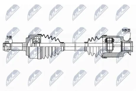DRIVESHAFT NTY NPW-HD-089