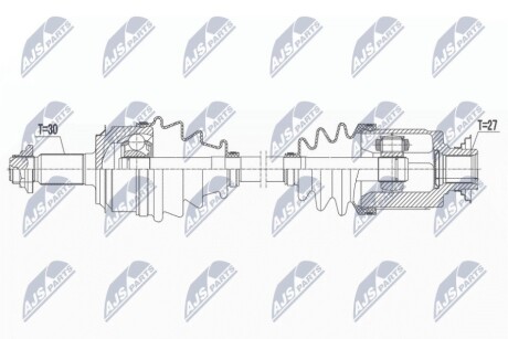 DRIVESHAFT NTY NPW-HD-096