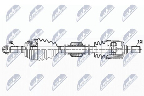 DRIVESHAFT NTY NPW-KA-394