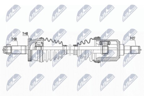 DRIVESHAFT NTY NPW-KA-400