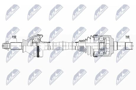 DRIVESHAFT NTY NPW-MA-004