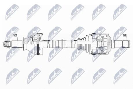 DRIVESHAFT NTY NPW-MA-005